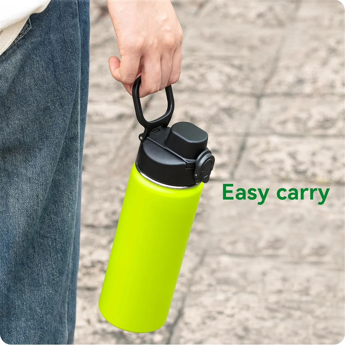 

New 2 Pcs Replacement Spout Lid Auto Flip Lid for Hydroflask 12/16/18/20/32/40/64 Oz Wide Mouth Sport Water Bottles