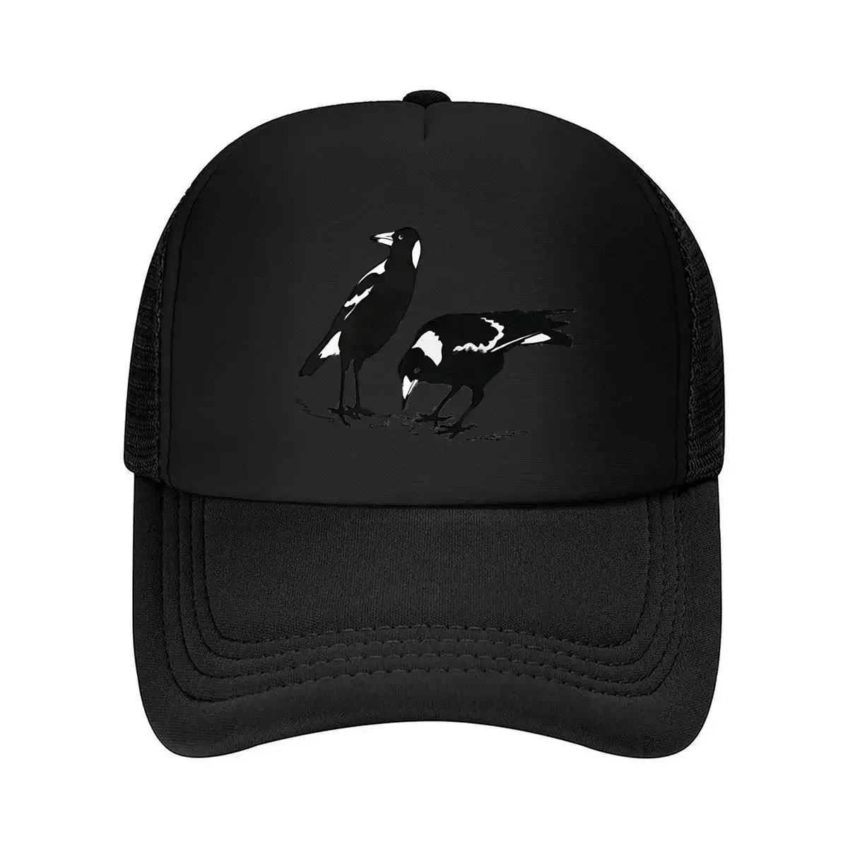 2026 “Two Magpies Bird, Nature Design“ Mesh Baseball Cap