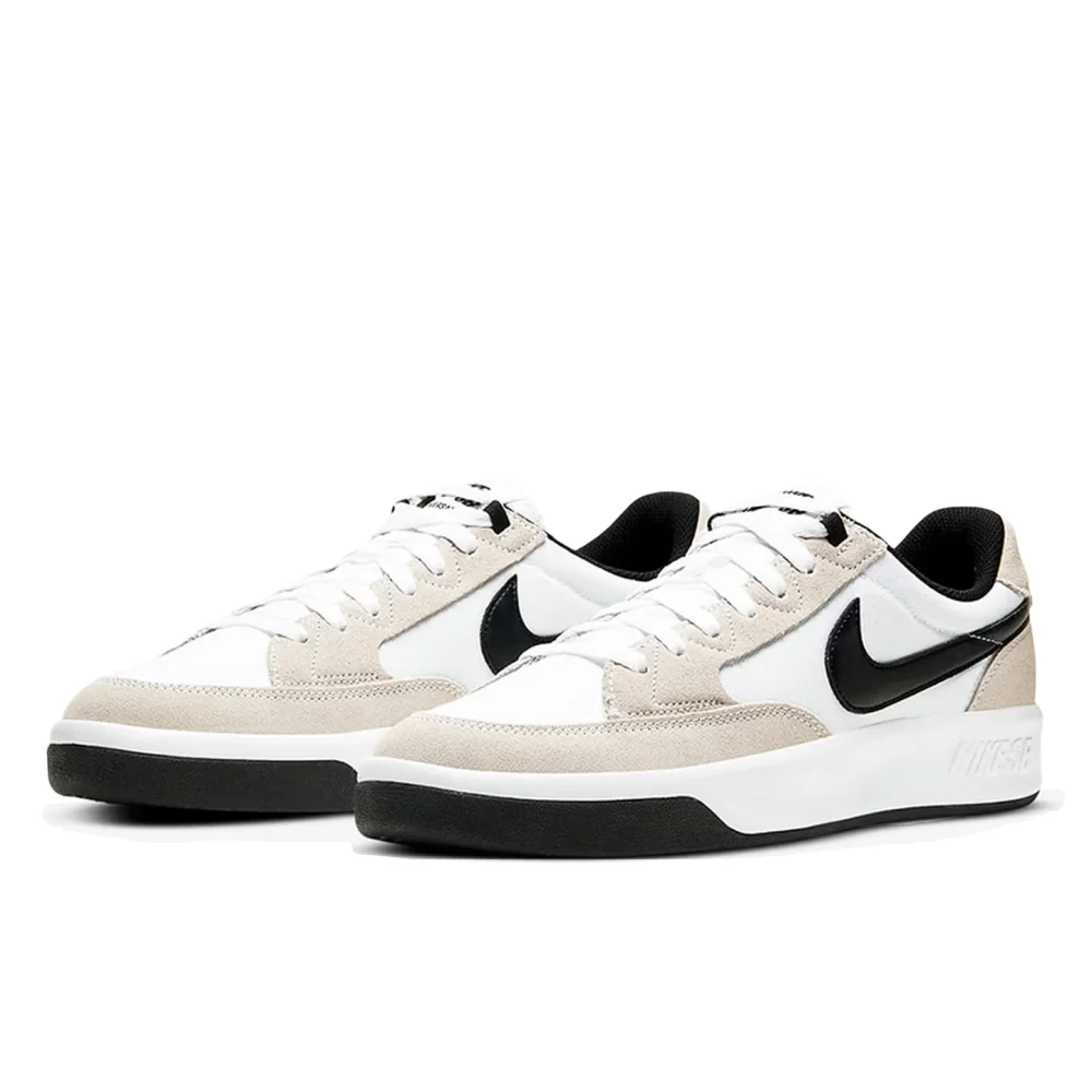 

Nike SB Adversary PRM Low-Top Skate Shoe Unisex White/Grey CW7456-100