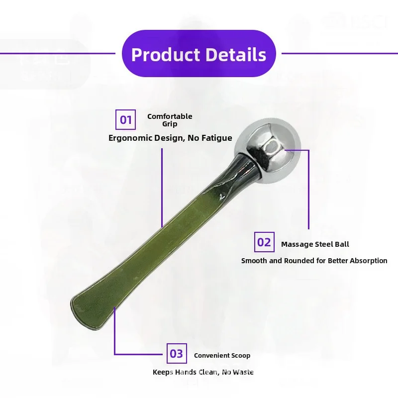 

LM Same Eye Cream Stick White Essence Absorption Black Circle Eye Massage Non-Electric Positive Ion Design for General