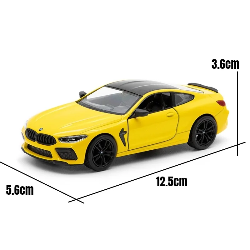 1:38 M8 Supercar Alloy Car Diecasts & Toy Vehicles Car Model Miniature Scale Model Car Toys For Children