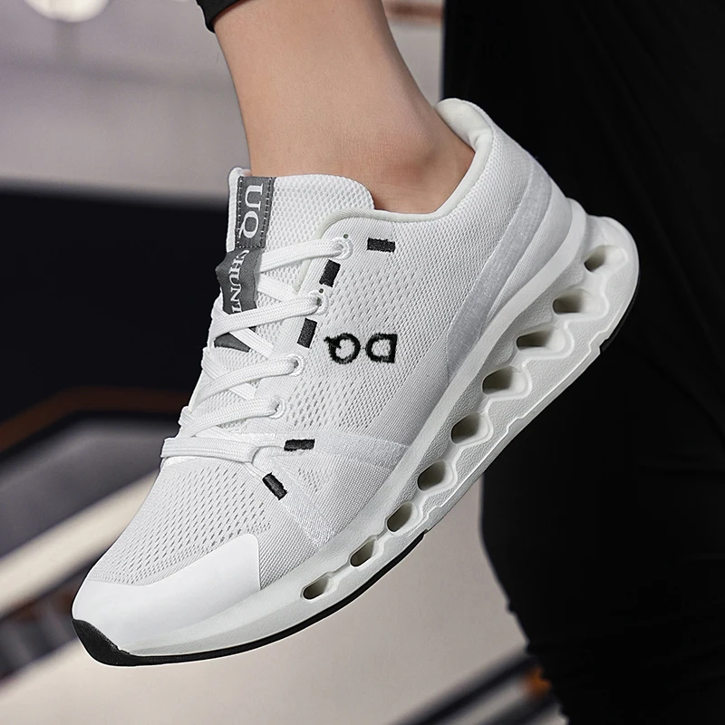 

2025 New Autumn Men's Shoes - Breathable Mesh Running Shoes, Cushioned Carbon Plate Speed Training, Anti-Slip Durable Hiking Sho