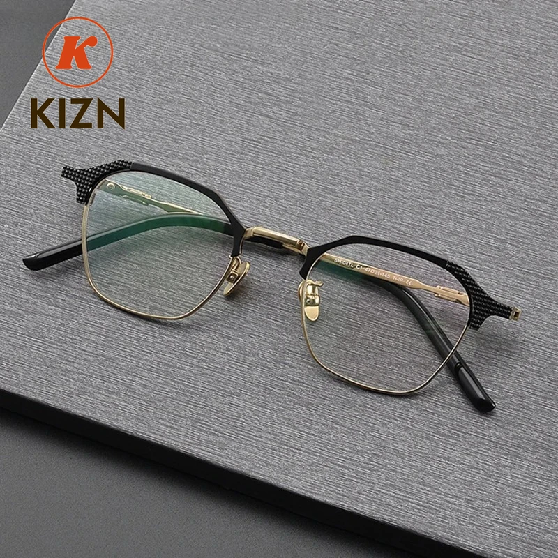 

Pure Titanium Glasses Frame for Prescription Lenses Recipe Glasses Light Weight Full Rimmed Eyeglasses Women