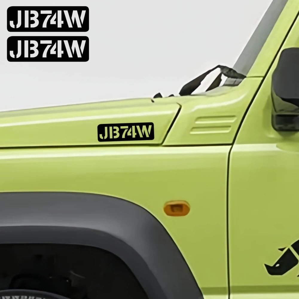 Reflective Door Side Fender Sticker Bonnet Door Window Trunk Body Vinyl Decal For Suzuki Jimny JB74W JB64W JB43V Accessories