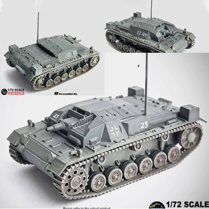 

Plastic Tank Model 1/72 Scale No. 3 Assault Gun Type B 192th Battalion East Line 1941 Finished Product 63272 Toys Tracked Tank