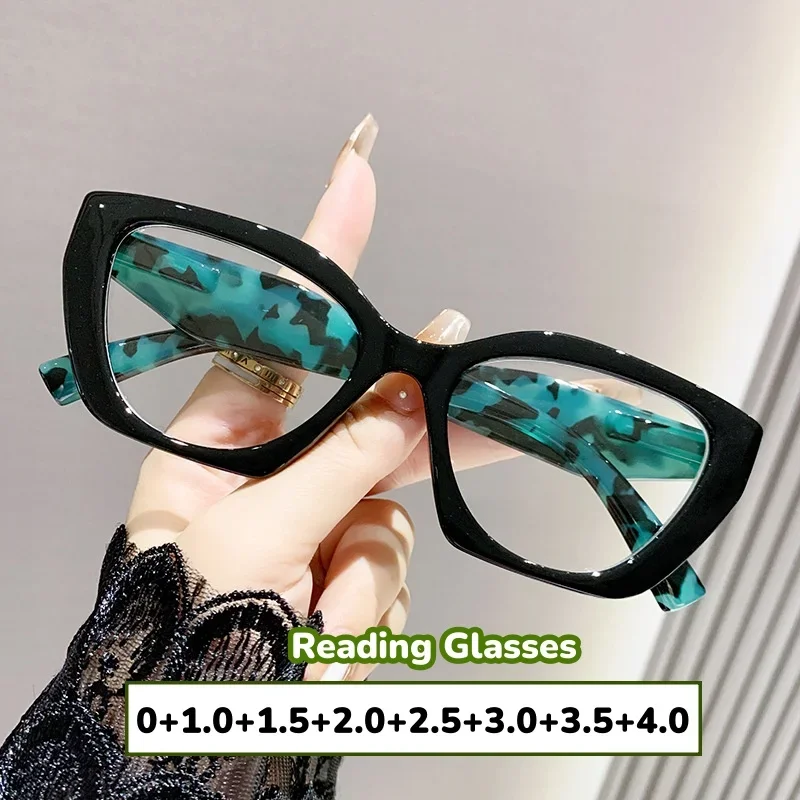 

Large Leopard Reading Glasses for Women Men Oversized Trend Far Sight Eyeglasses Unisex Blue Light Blocking Fashion Presbyopia