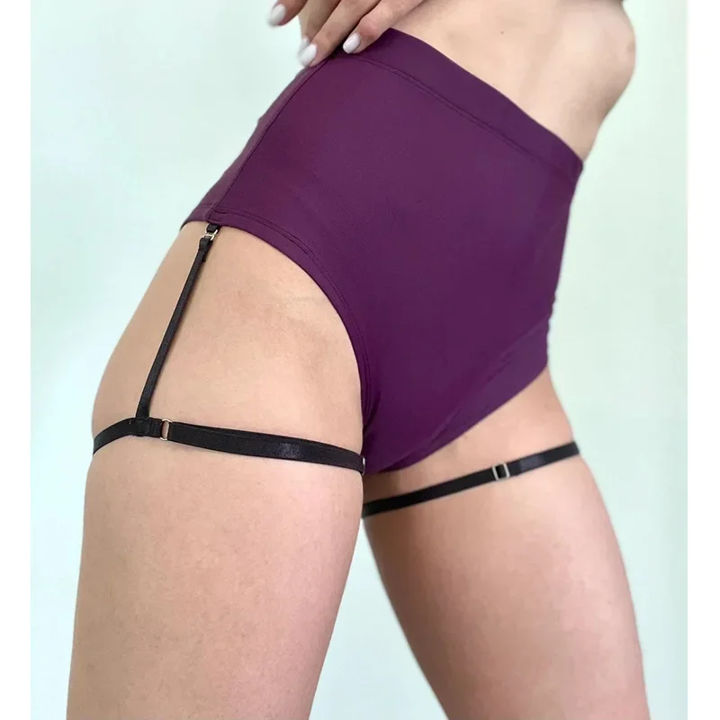 

Solid Short High Waist Folds Stretch Summer Pants Slim Fitting Sexy Shorts For Women Fashion Streetwear Outfits