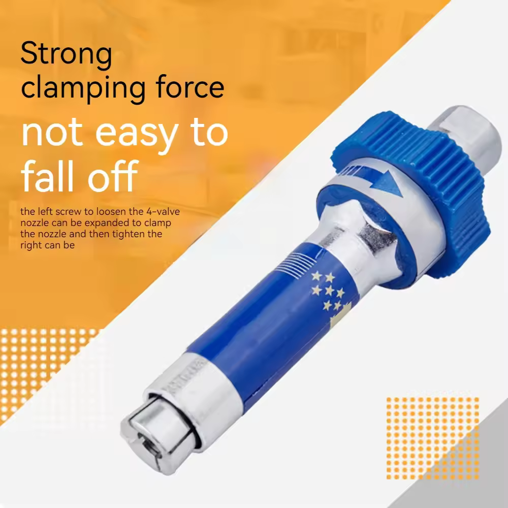 Grease Gun Coupler M6/M8/M10 Lock Clamp Type Grease Nozzle Quick Release Car Syringe Lubricant Tip Oil Pump Lock On Repair Tool