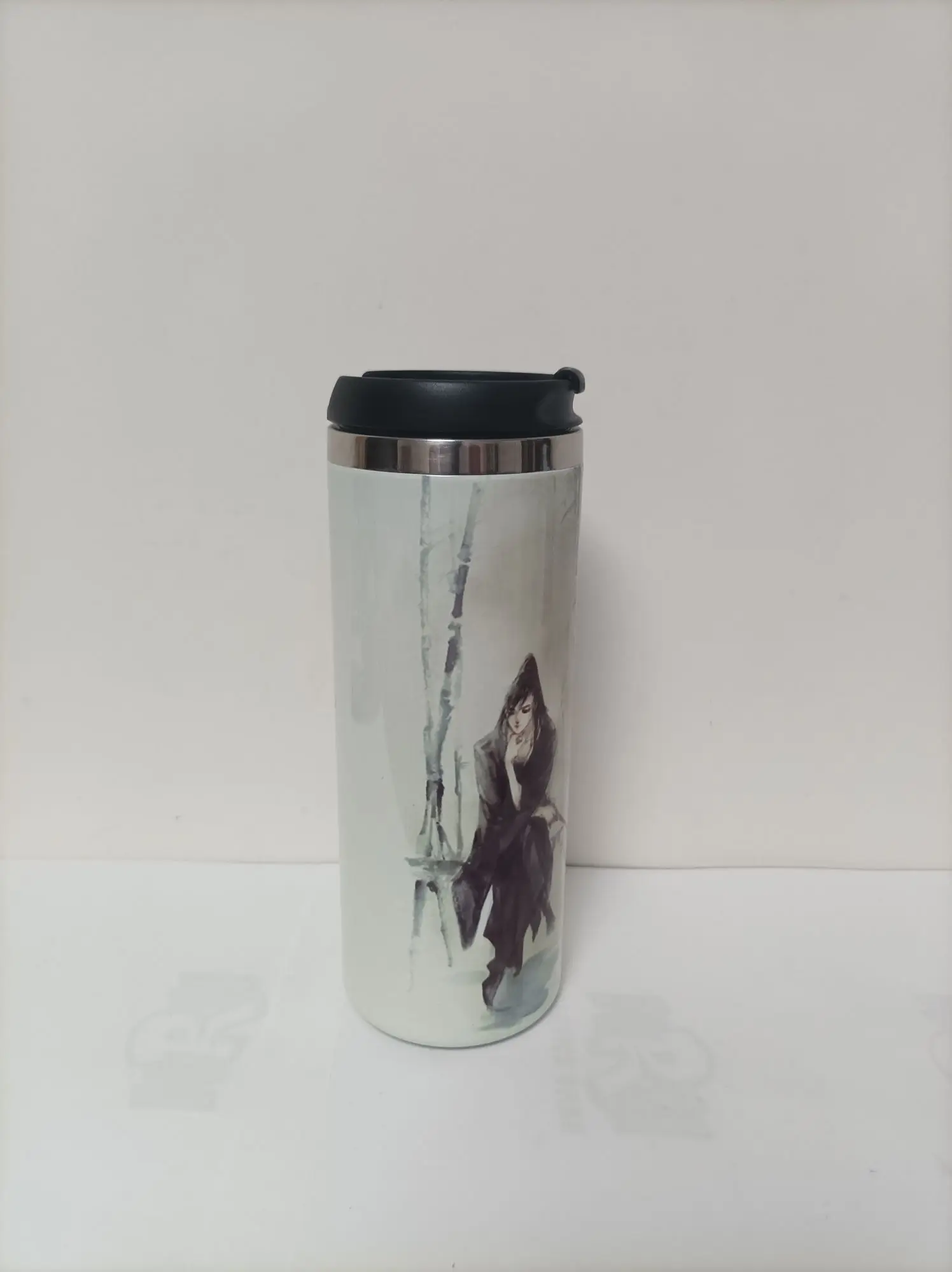 450ML Coffee Cup Full Print Customized with Your LOGO PHOTO Name TEXT Thermos Tumbler for Office Drink Water Keep Cold and Hot