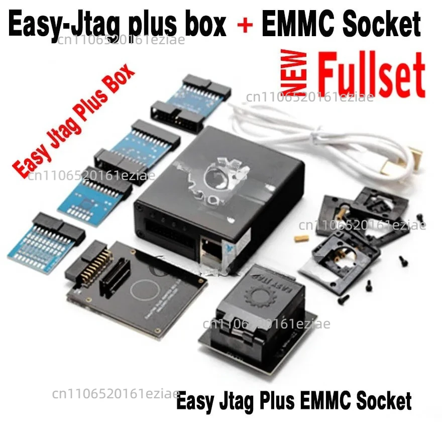 New Version Z3X Easy Jtag Plus Box / Z3X Easy-Jtag Plus Box + eMMC , UFS 254 Socket , UFS 153 Adaper