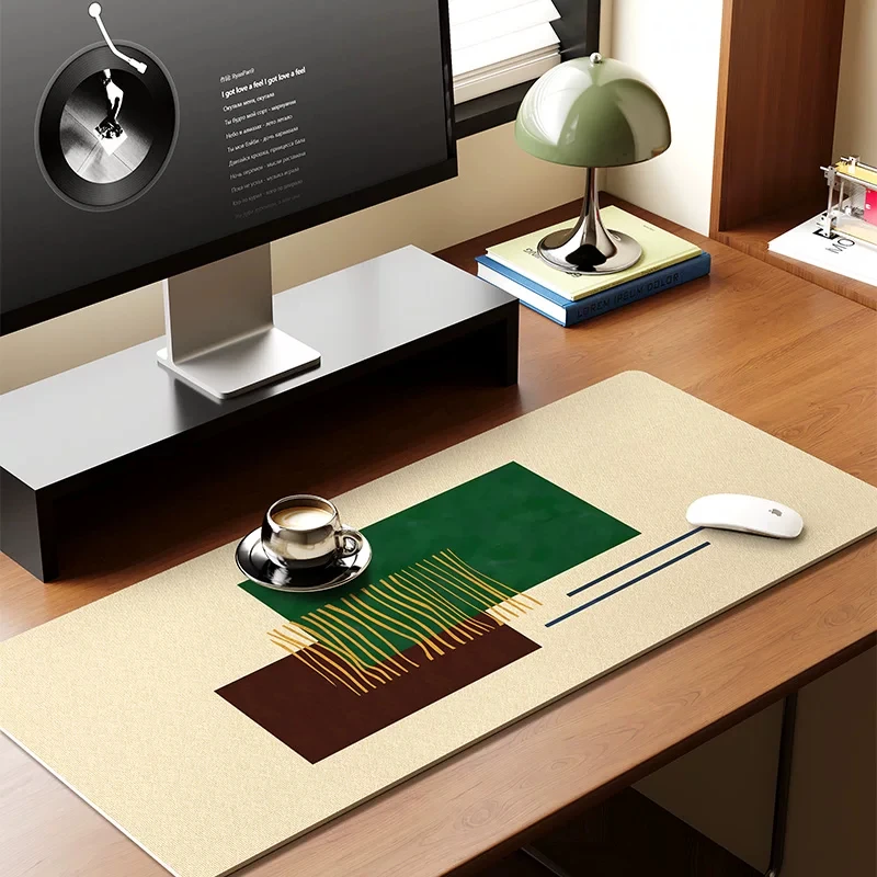 oversized mouse pad simple boys and girls e-sports game office  wrist guard computer desk mat
