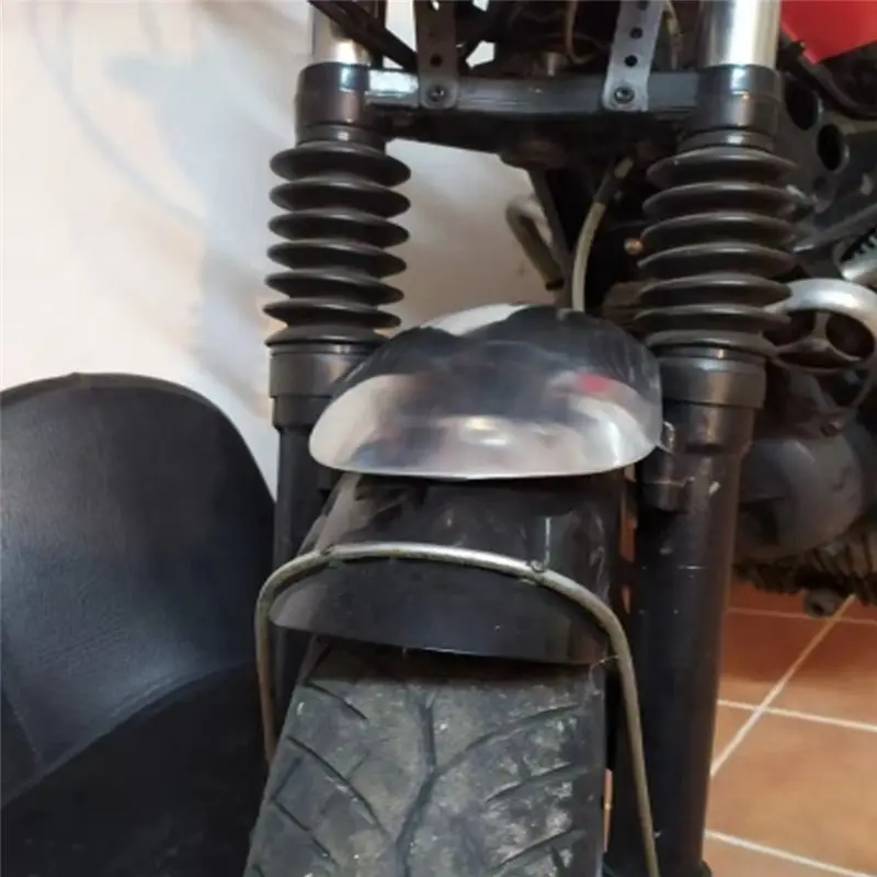 ABIB -Universal Motorcycle Unpainted Front Mudguard Fender Mud Guard For Touring Chopper Bobber Accessories