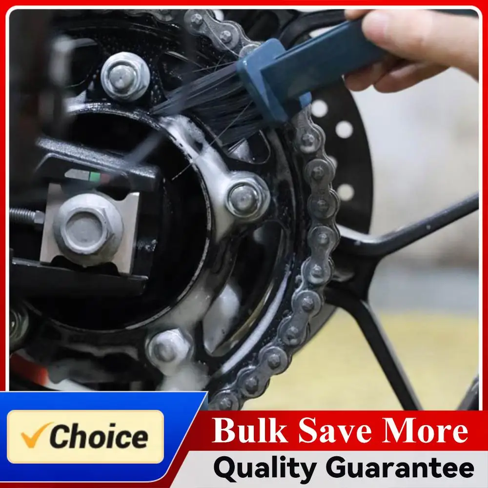 Cepillo de Limpieza para Cadena de Bicicleta, Cepillo de Limpieza para Cadena de Motocicleta, Cepillo de Limpieza para Mantenimiento de Cadena de Motocicleta para Bicicletas de Carretera y Montaña