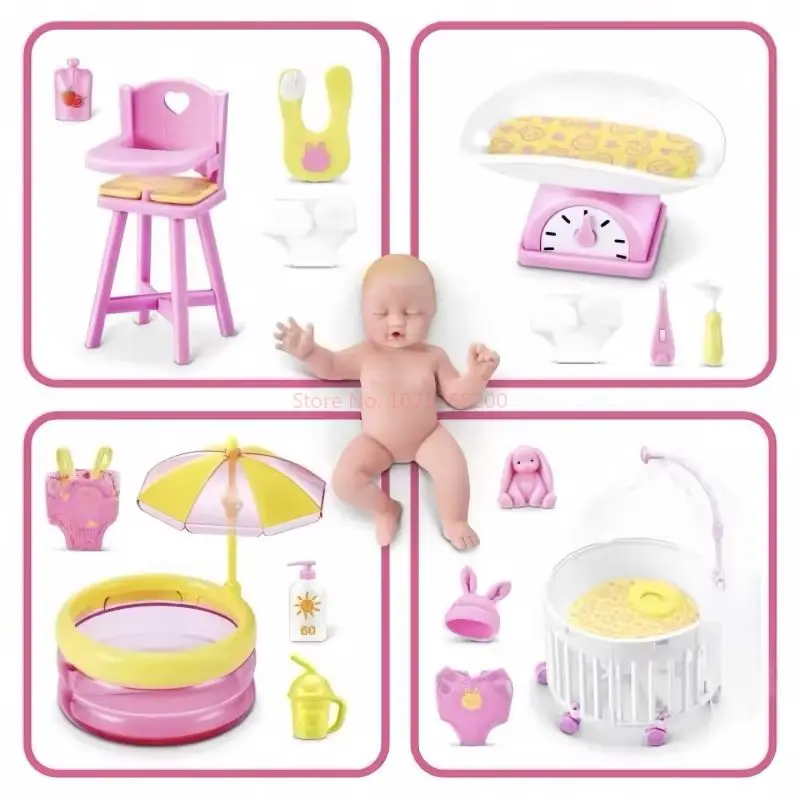 My Mini Baby Mysterious Box Детский мяч второго поколения Miniverse Мини-бренды Слепая коробка Детский мяч Миниатюрный подарок Игрушки на день рождения