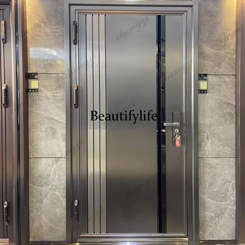 TTT Customization  304 Stainless Steel Interior Modern Korean-Style Anti-Theft Entrance Middle Doors