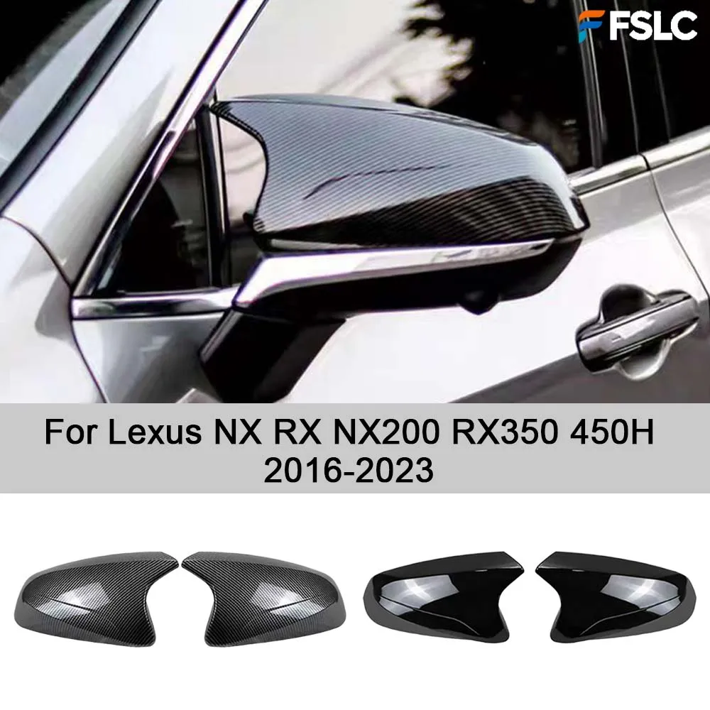 For Lexus NX RX NX200 RX350 450H 2016-2023, Side Rearview Mirror Shell Decorative Protective Cover
