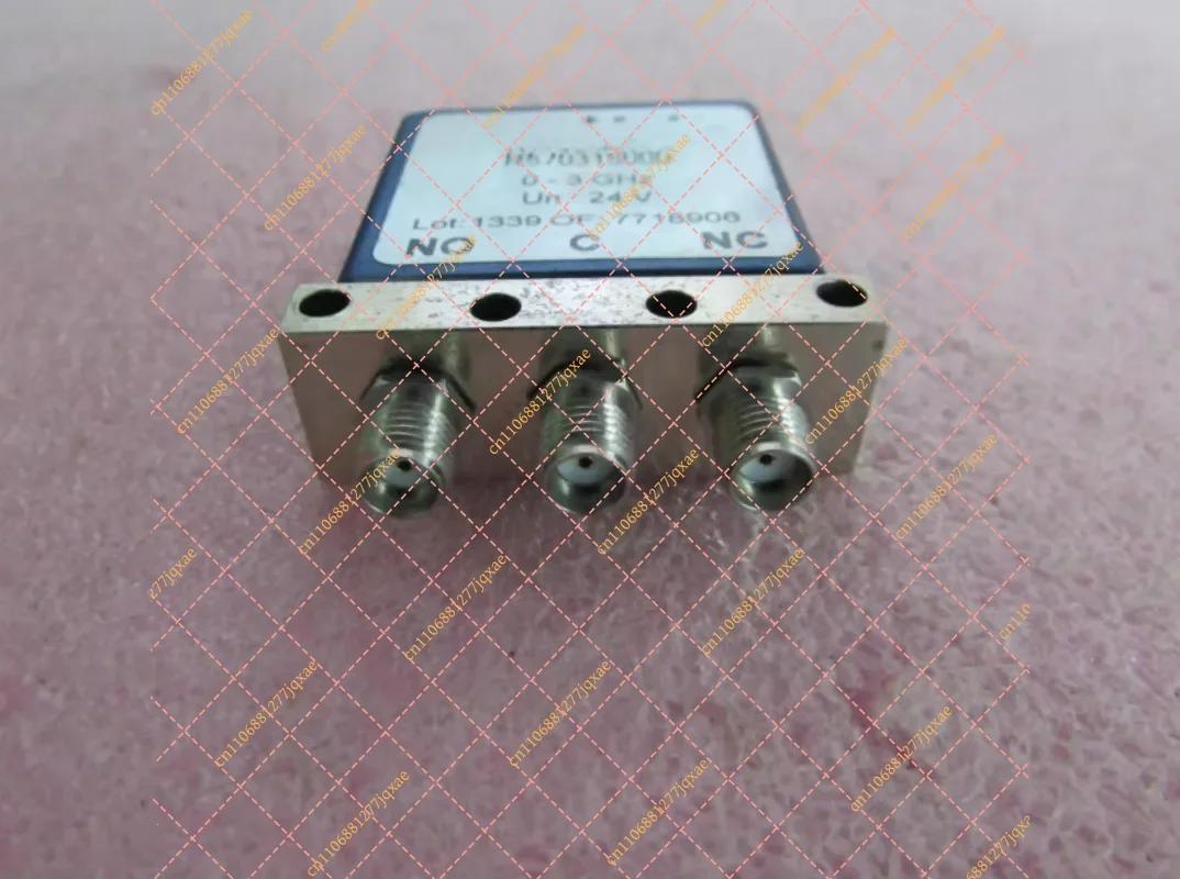 R570315000 SPDT RF Microwave Coaxial Switch, 3GHz 300W 24V (Pre-owned)