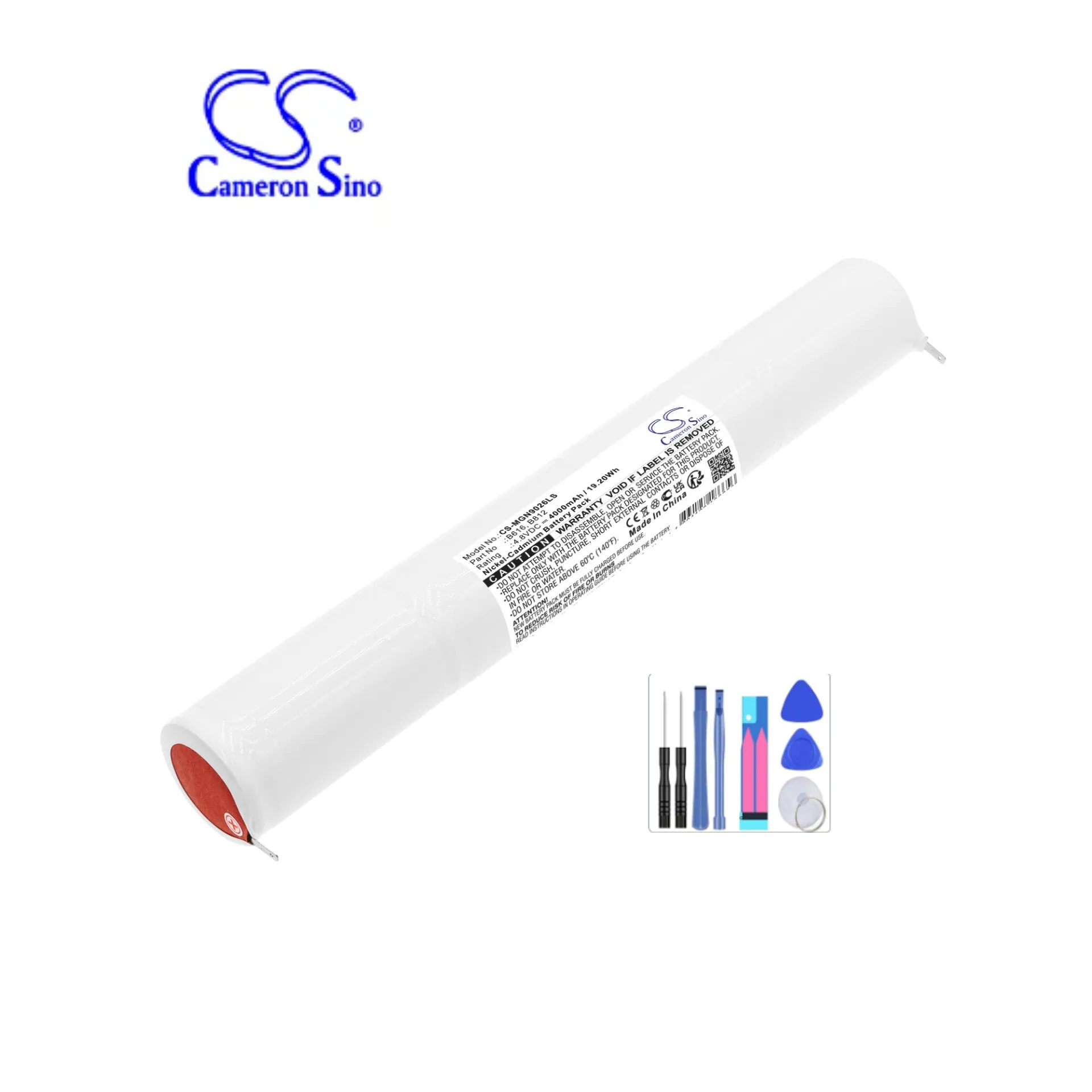 Batterie d'éclairage de secours pour MACKWELL B616 B812 ORBIK B170/44 YUASA 4DH4-0F4/LS-0B 4DH4-0F4/LS capacité 4000 mAh/1920 Wh