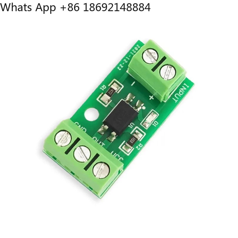 Photo‑Coupler Isolation Module 1‑Way, Signal Galvanic Isolator Anti‑Interference Circuit Conversion Board