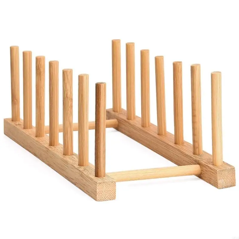 G8TA Gỗ Vinyl Người giữ lưu trữ hồ sơ Hiển thị đĩa đĩa bát bát Book Book Book Book Pot Nên cắt thớt kệ kệ kệ