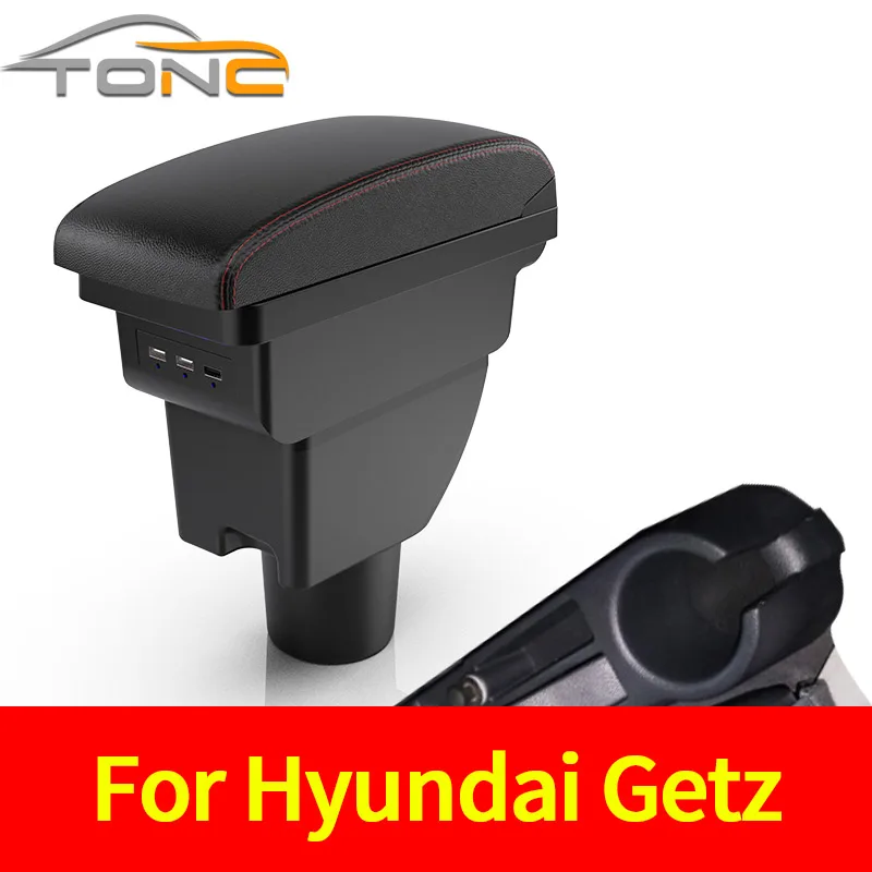 

For HYUNDAI Getz Armrest For Hyundai Getz Car Armrest box Retrofit parts dedicated Center Storage box car accessories