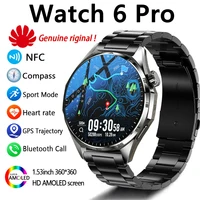 Nuevo Reloj Inteligente con Llamadas Bluetooth 2026 para Hombre, Pantalla AMOLED HD de 1.53 Pulgadas, Deportivo, Resistente al Agua IP68, Monitor de Ritmo Cardíaco, Smartwatch 6 Pro