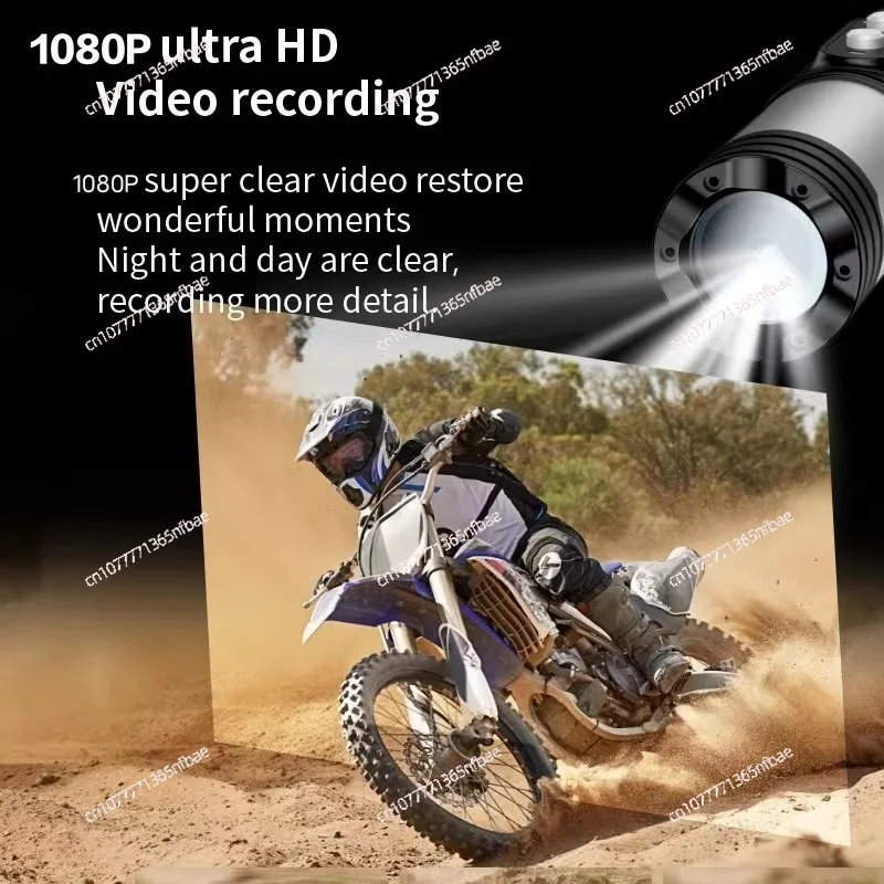 4K Sport Camera Flashlight Helmet Cam WiFi Anti-shake Action Camera for Bicycle Motorcycle