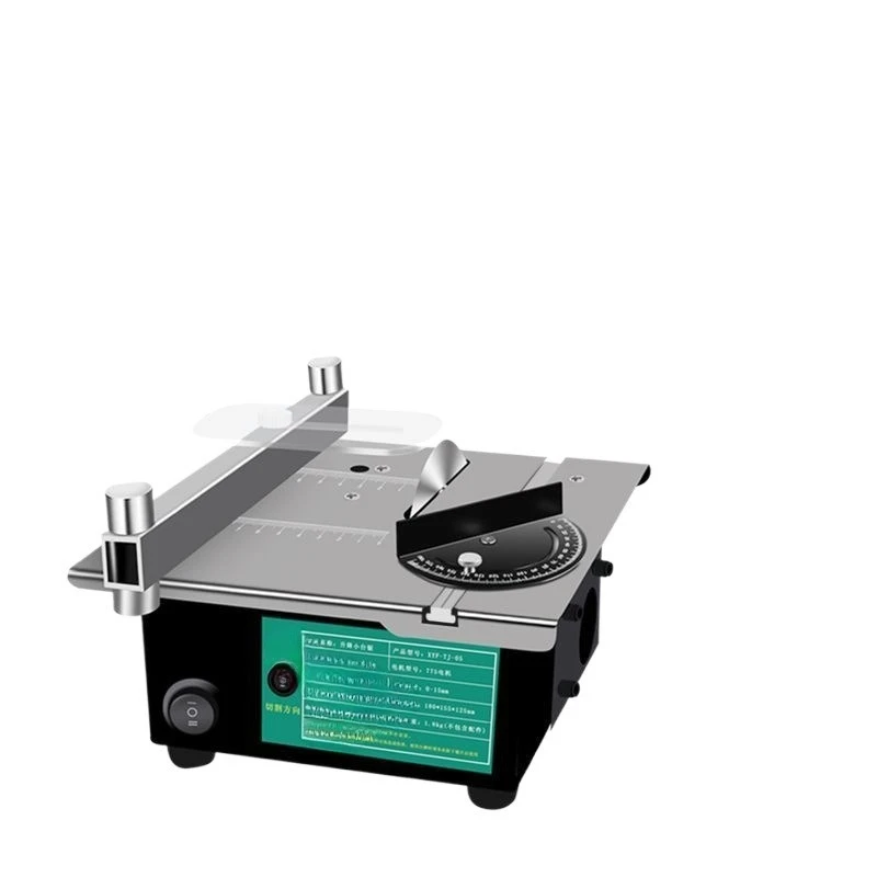 

Mini Small Table Saw Multifunctional Chainsaw Desktop Micro Cutting Machine Precision Small Household