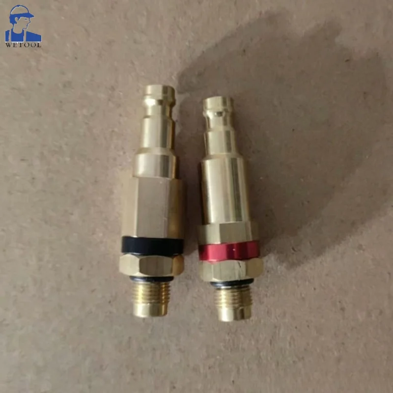 Iron Check Valve with Red Marking for Air Conveyance & Black Marking for IG02 Powder Injector Replacement 261211 261203