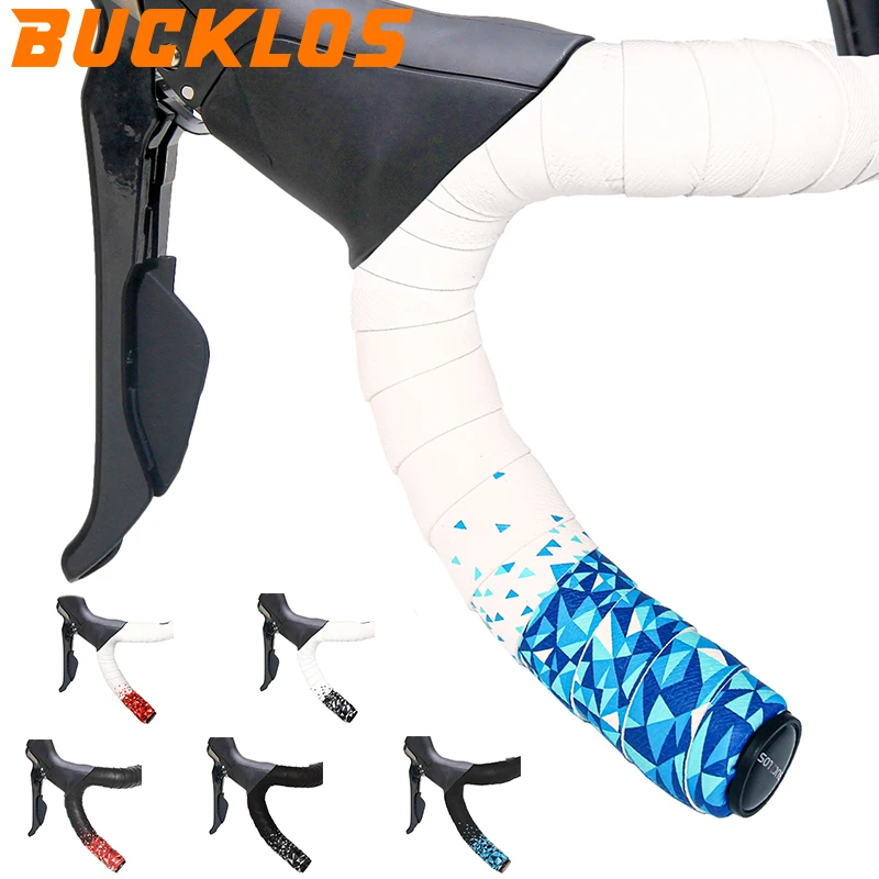 BUCKLOS Road Bike Handlebar Tape Durable Road Bicycle Bar Tape Shock Absorption Speed Handlebar Strap Bike Drop Bar Strap