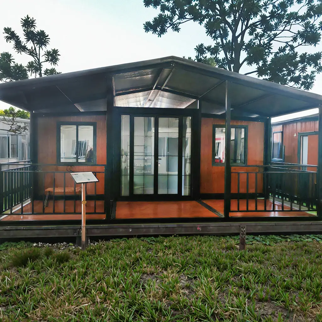 Modern Outdoor Living Container Houses Hurricane Impact Resistant Heavy Duty Container Rainproof Aluminum Alloy Removable House