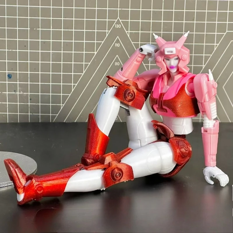Transformable Optimus Prime Elita MP-Scale Action Figure 3D Printed Multi-Joint Ultra-Articulated Collectible Model Toy view 3