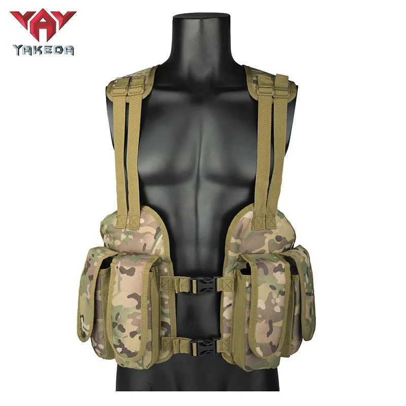 

YEKEDA Multifunctional Seal Tactical Vest Bullet Bag Single Soldier Camouflage Hunting Combat Vest Bag