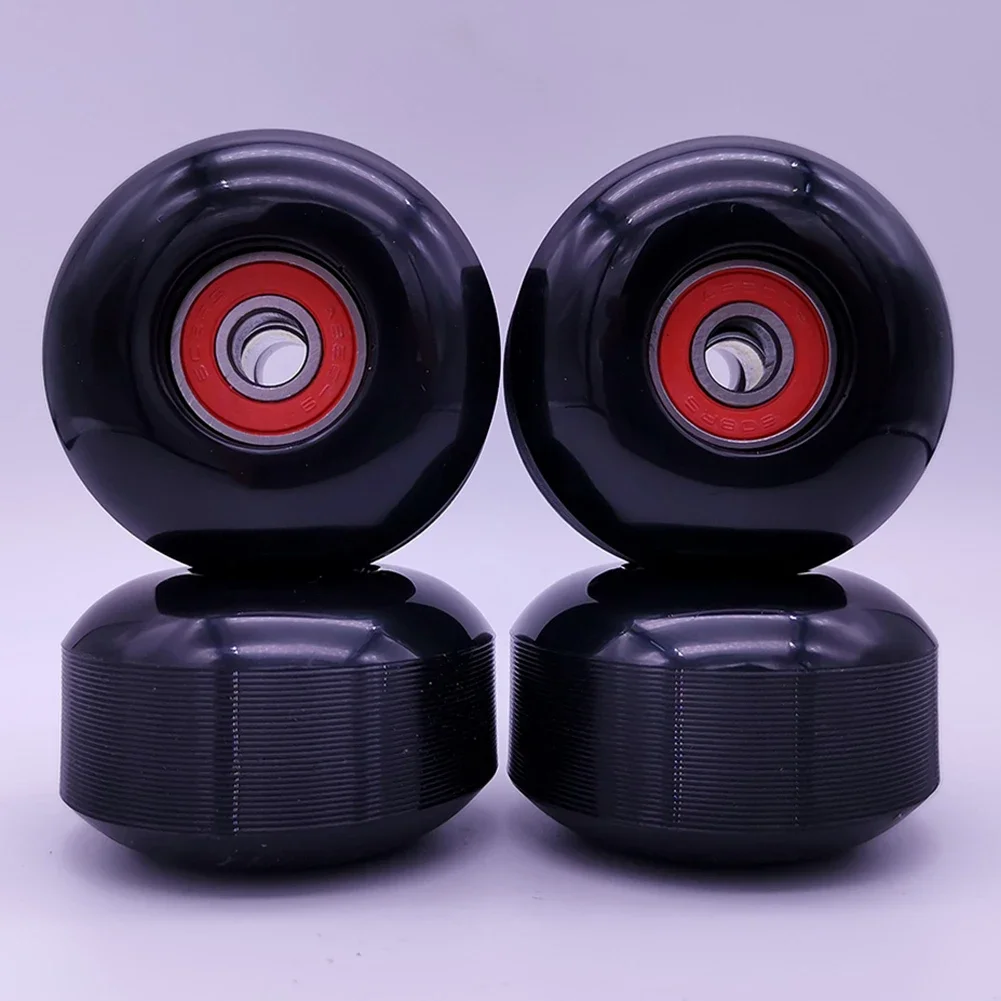 4 Pcs Wheels With Bearing High Quality PU 52x32mm 95A Soft Longboard Skateboard Wheels+ABEC-9 Bearing Skate Board Accessories