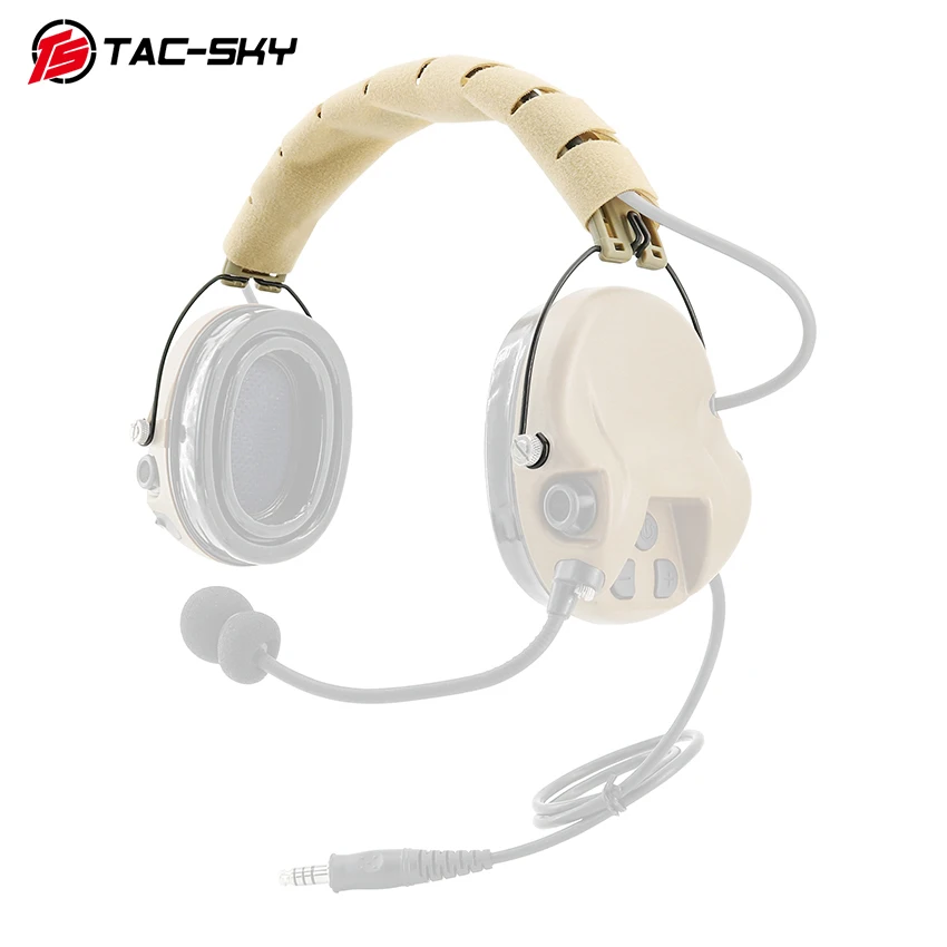 

TS TAC-SKY Tactical Shooting Accessories H300 Headset Headband Replacement Compatible with TCI LIBERAT V Headset Models and H300