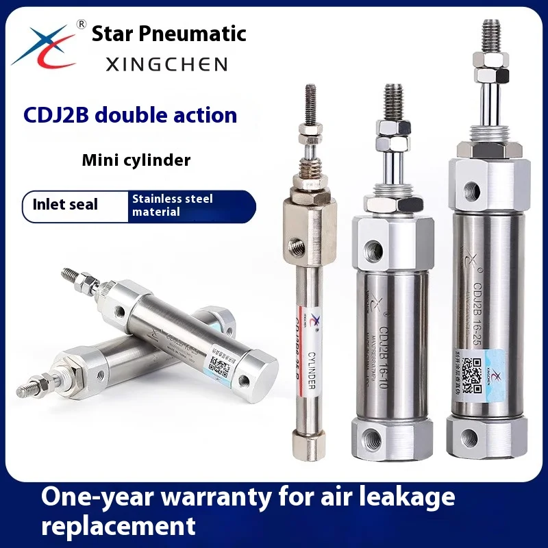 Xingchen Stainless Steel Mini Cylinder Pb Pen Type Cdj2B-10/16-15X40X20X25*30X50*75*100