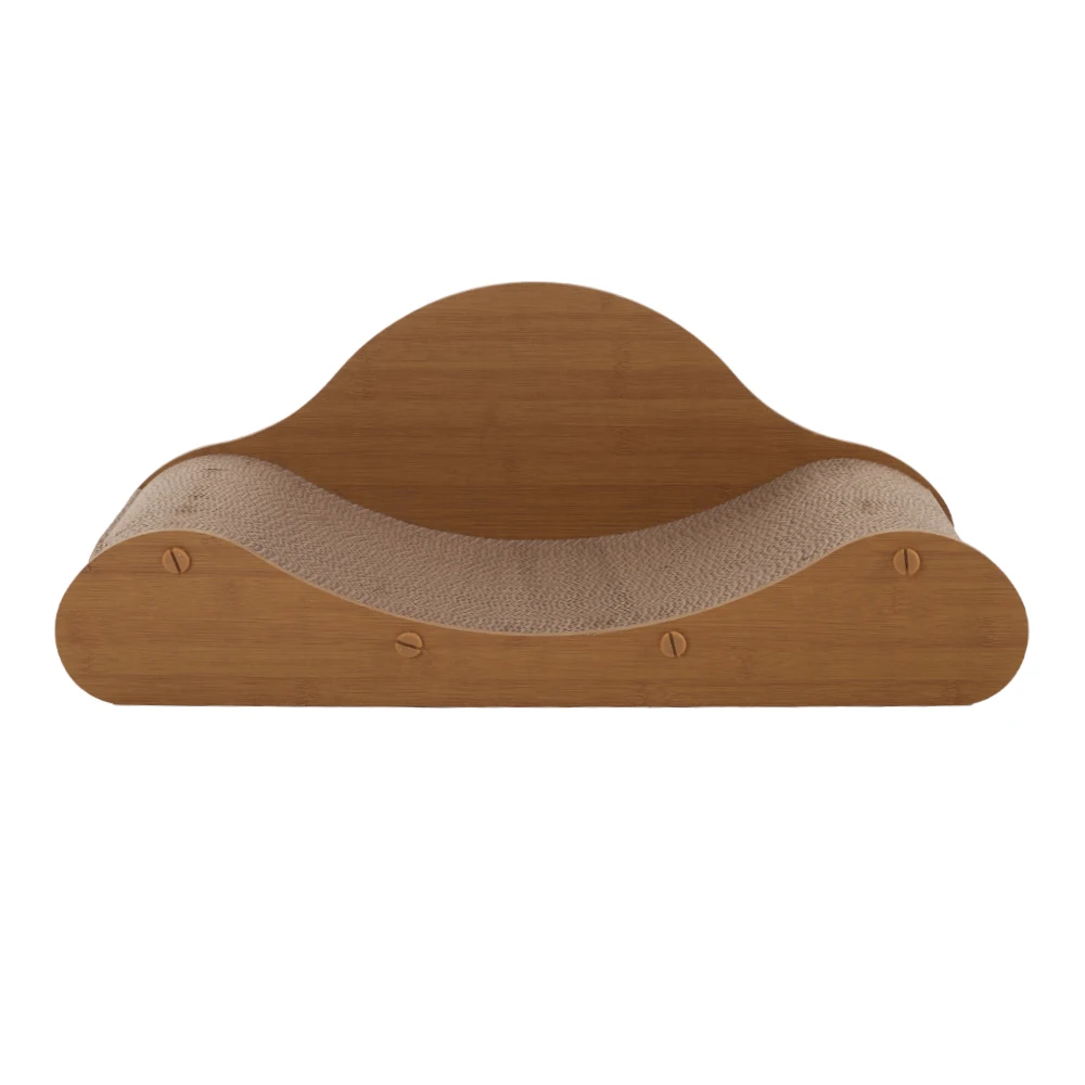 لوح خدش للقطط كبير الحجم من Tieker، سرير كذب، أريكة للقطط، سرير من الورق المقوى، سرير للقطط، مقاوم للاهتراء، أثاث للحيوانات الأليفة