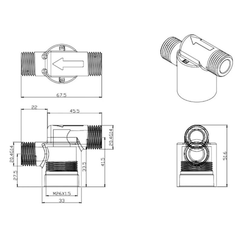Nguồn nước nâng cao Thiết bị năng lượng nước Thích hợp cho đồ đạc trong phòng tắm Thả vận chuyển