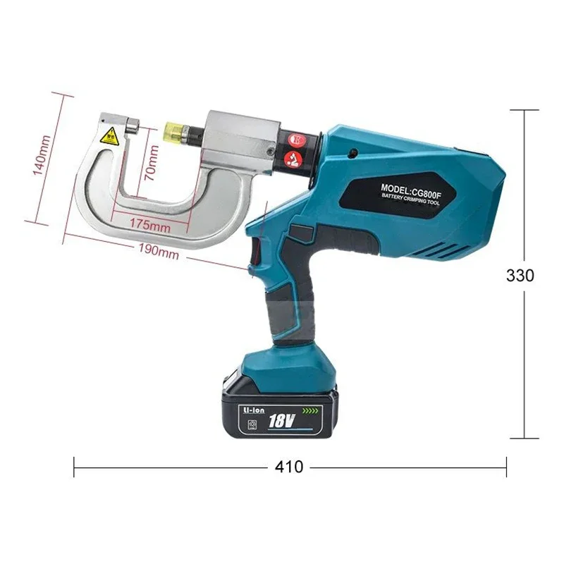 

Rivet-Free Riveting Machine CG-800F Electric Hydraulic Riveting Gun Riveting Machine No need Rivets Directly Crimping