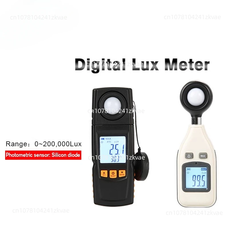 Gm1010/Gm1020 Digital Illuminance Meter Ambient Brightness Detection Luminaire Luminaire Level Test