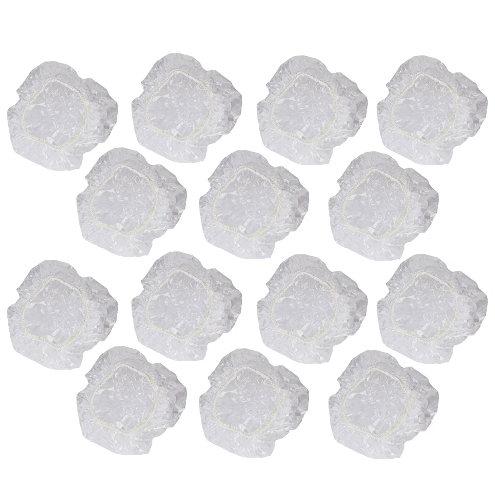 100pcs Disposable Clear Shower Water Ear Protector Cover Disposable shower ear cover Shower ear protector