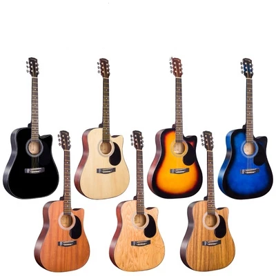 

YYHC-China manufacturer direct sale cheap 41 inch full basswood acoustic guitar with good quality accept