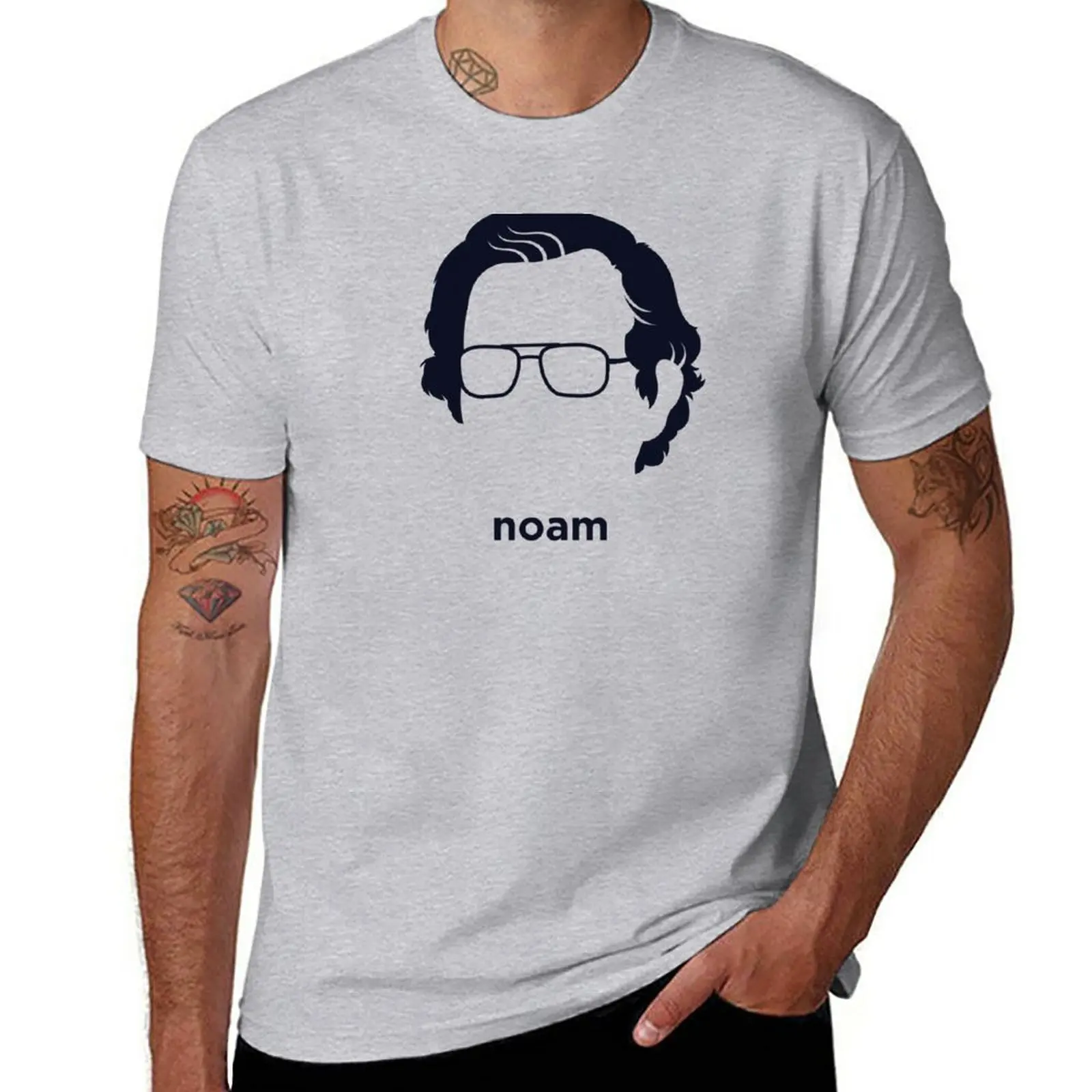 

New Noam Chomsky (Hirsute History) T-Shirt graphic t shirts quick drying t-shirt mens white t shirts