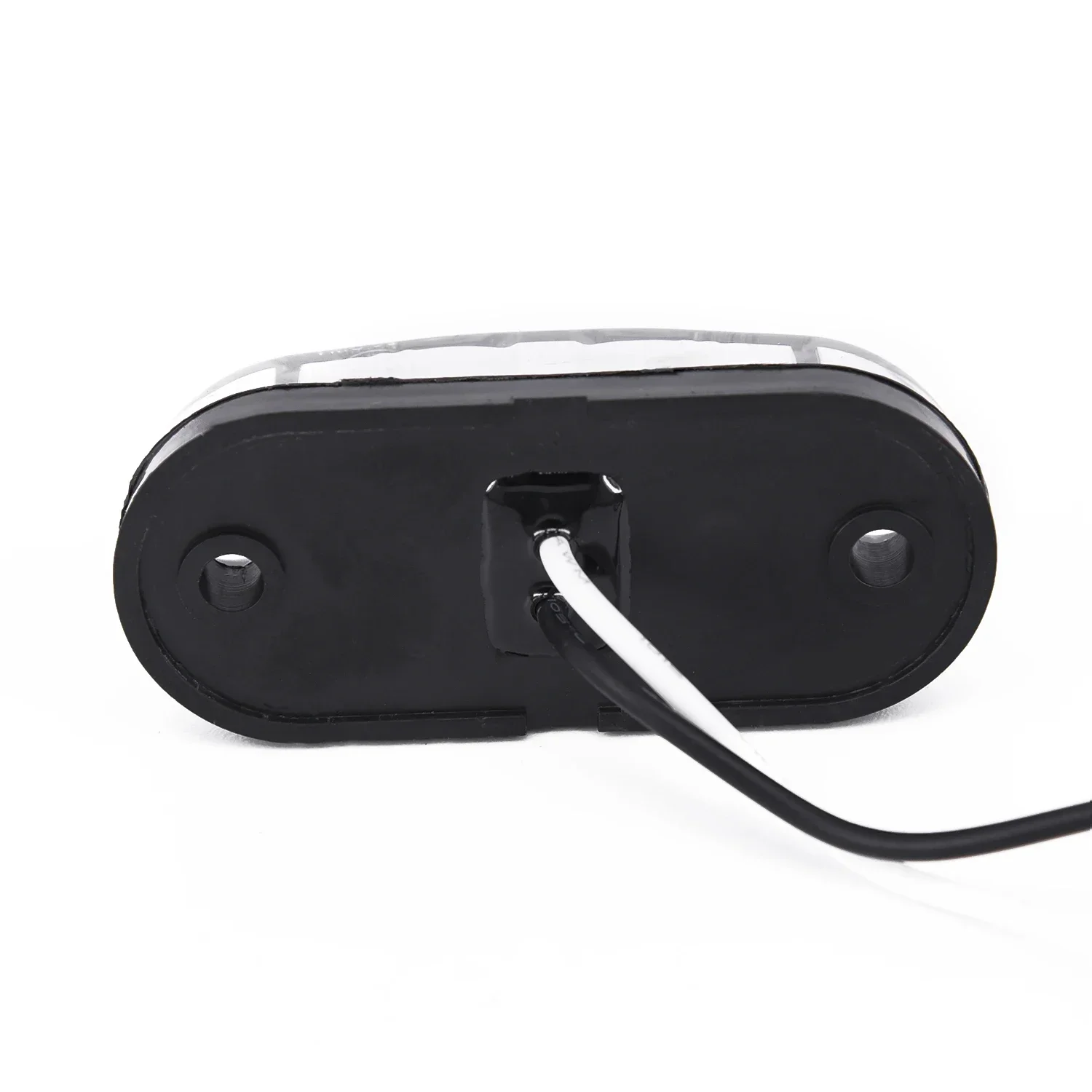 2pcs Car LED Side Marker Lights 12V Tail Lamps Bright White Waterproof For Trailers Trucks Car Light Assembly Replacement