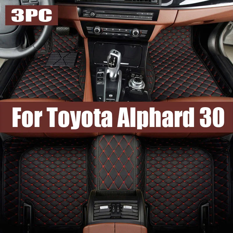 

3D TPE RHD For Toyota Alphard 30 2015 2016 2017 2019 2020 Car Floor Liner Tray Vellfire AH30 Car floor Foot Mat Van trunk mat