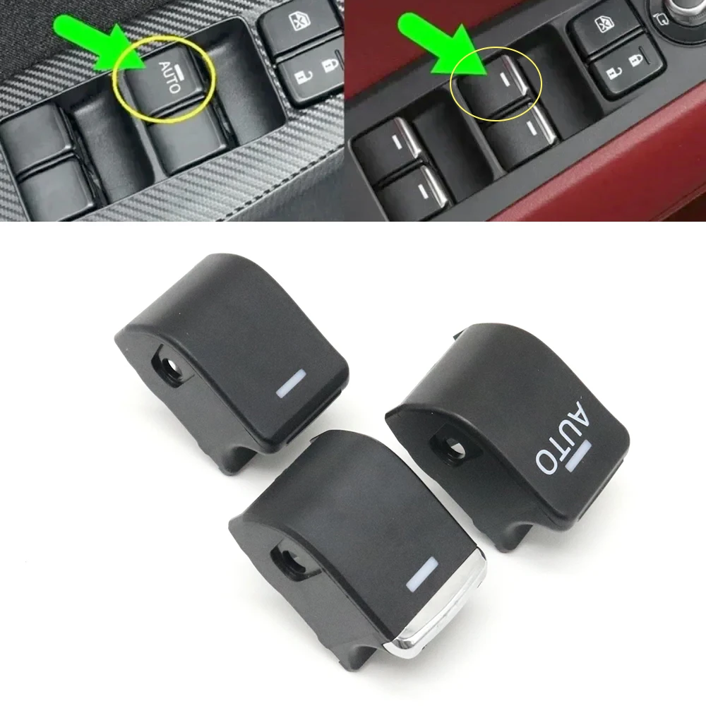 

Front Left Window Glass Lifter Control Switch Button Cover Trim For Mazda 3 Axela 2014-2019 6 Atenza 2014-2022 CX-5 2013-2022