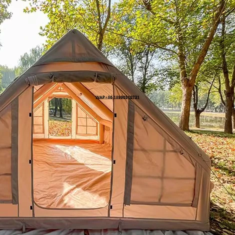 

Outdoor Camping Travel 5-8 People Large Space Waterproof Sunshade Family Hiking Picnic Inflatable Tent for Sale