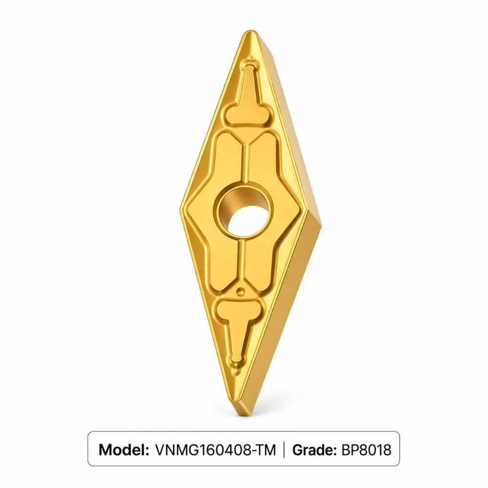 VNMG160408-TM Carbide Inserts CNC Lathe Cutter Turning Tool CNMG Blade for Steel