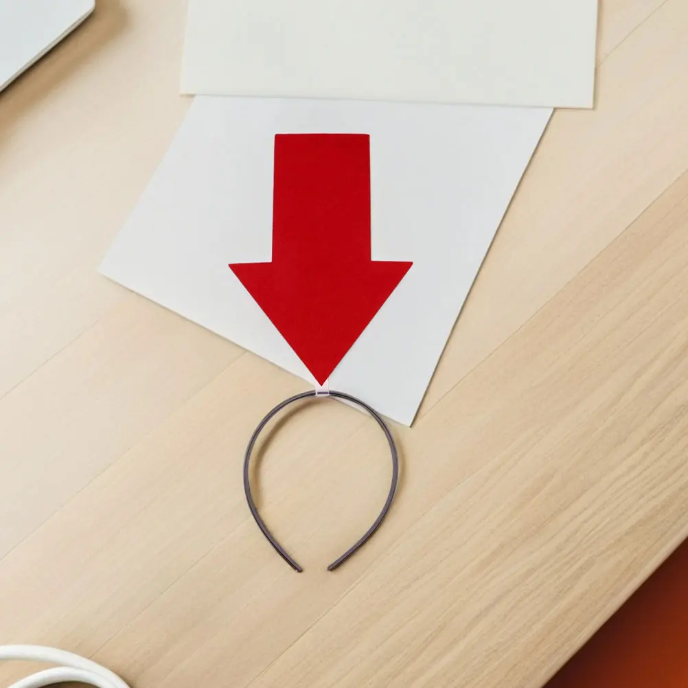 

3pcs Funny Arrow Headband Creative Cupid Hair Accessory Lightweight Party Costume Decorative Headband For Halloween Valentine