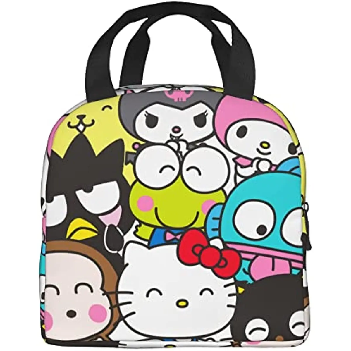 Fiambrera Kawaii para mujer, bolsa de almuerzo reutilizable, bolsa de comida aislada, contenedor de alimentos, trabajo, Picnic, Viajes